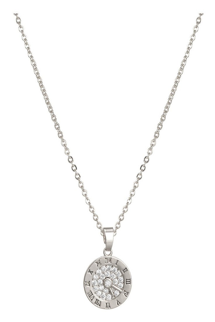 Clock Round necklace Necklace-2
