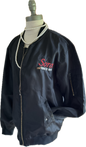 Aviator Black Bomber Jacket-7