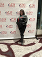 Aviator Black Bomber Jacket-5