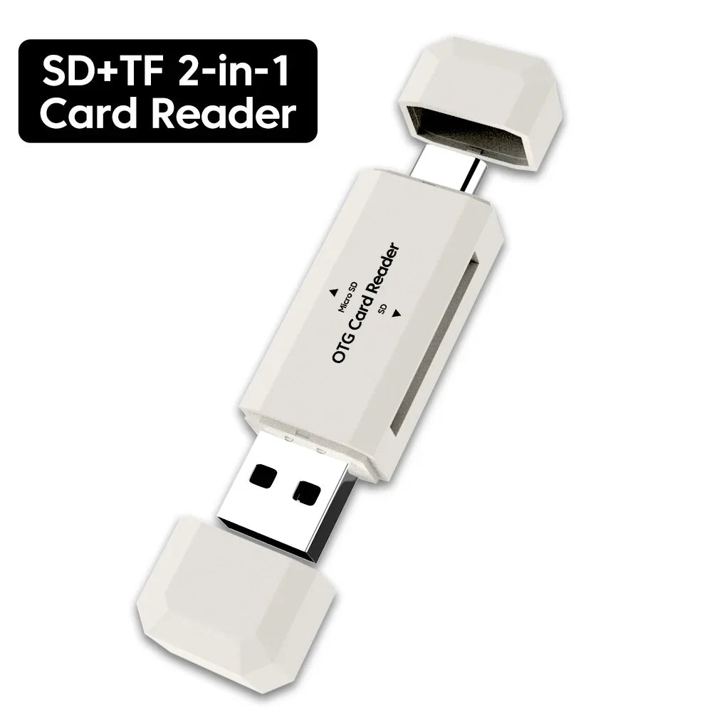 Type C SD TF Card Reader