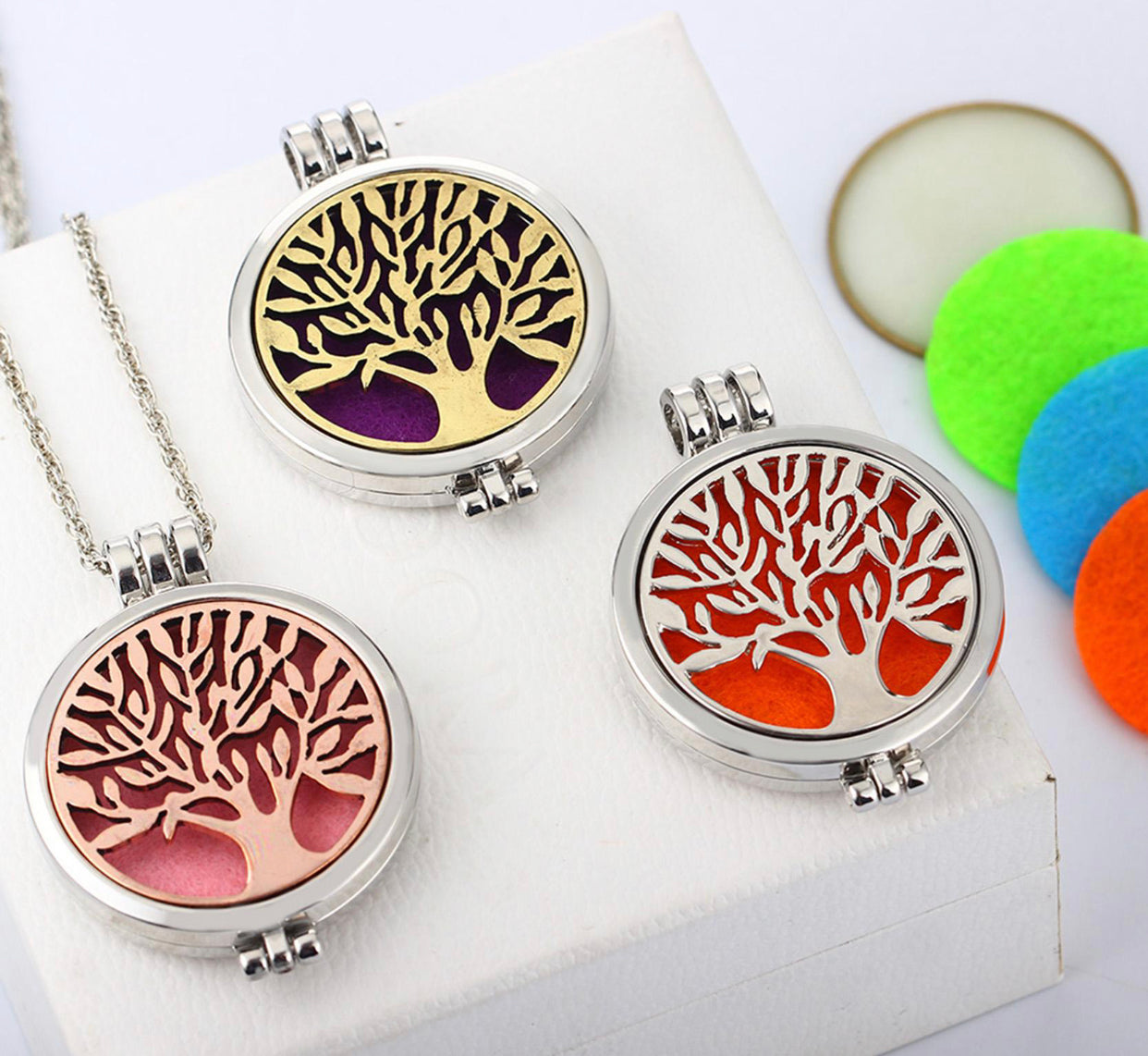 Charm Diffuser Necklace-0