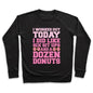 DOZEN DONUT WORKOUT CREWNECK SWEATSHIRT-0