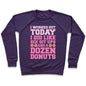 DOZEN DONUT WORKOUT CREWNECK SWEATSHIRT-6