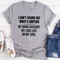 I Can't Figure Out What Is Emptier T-Shirt-11