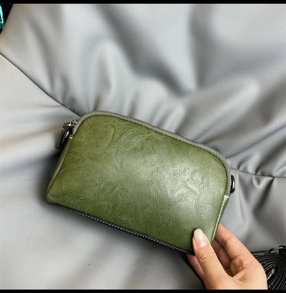 Mobile Coin Purse Women's Ethnic Embroidered Middle-aged Mother Bag Multi-compartment Chinese Style Shoulder Crossbody Clutch Bag
