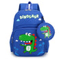 Pupils' Bag with Coin Purse Children's Printed Schoolbag Cute Cartoon Children's Ridge Protection Schoolbag