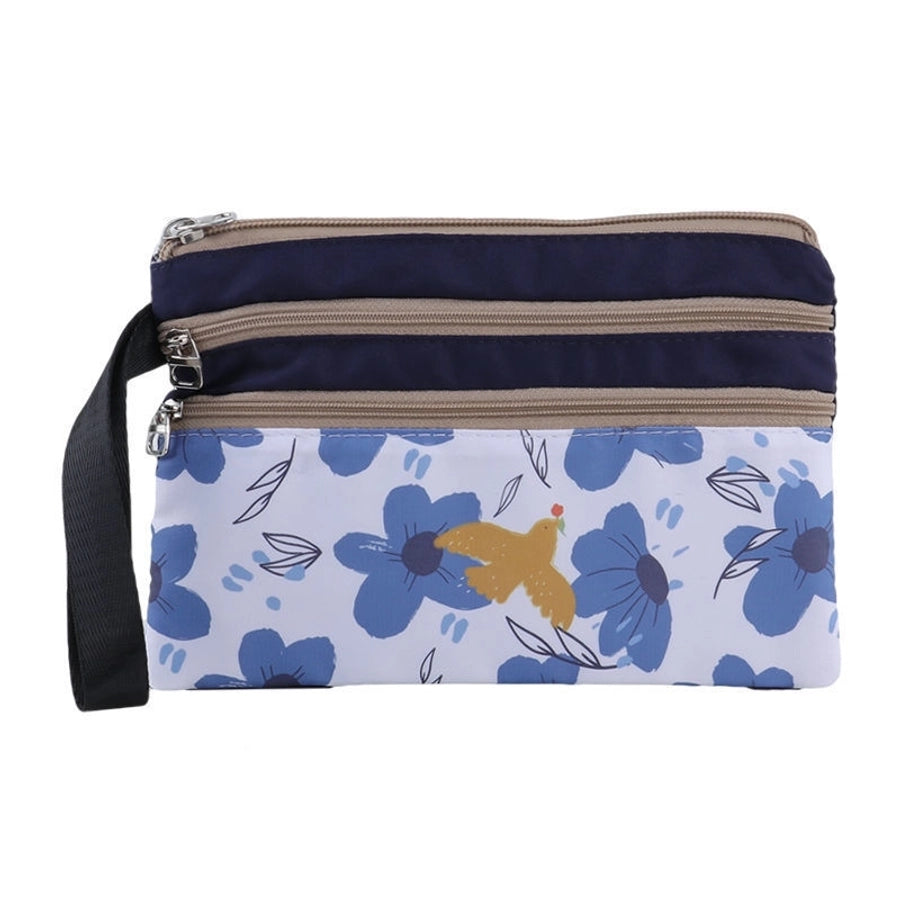 Women's Printing Animal Polyester Zipper Coin Purses