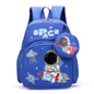 Pupils' Bag with Coin Purse Children's Printed Schoolbag Cute Cartoon Children's Ridge Protection Schoolbag