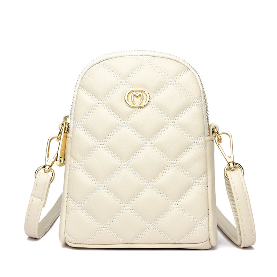 New Mobile Phone Bag Large Capacity Embroidery Women's Bag Shoulder Crossbody Bag Mini Coin Purse Fashionable Shoulder Crossbody Bag