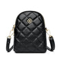 New Mobile Phone Bag Large Capacity Embroidery Women's Bag Shoulder Crossbody Bag Mini Coin Purse Fashionable Shoulder Crossbody Bag