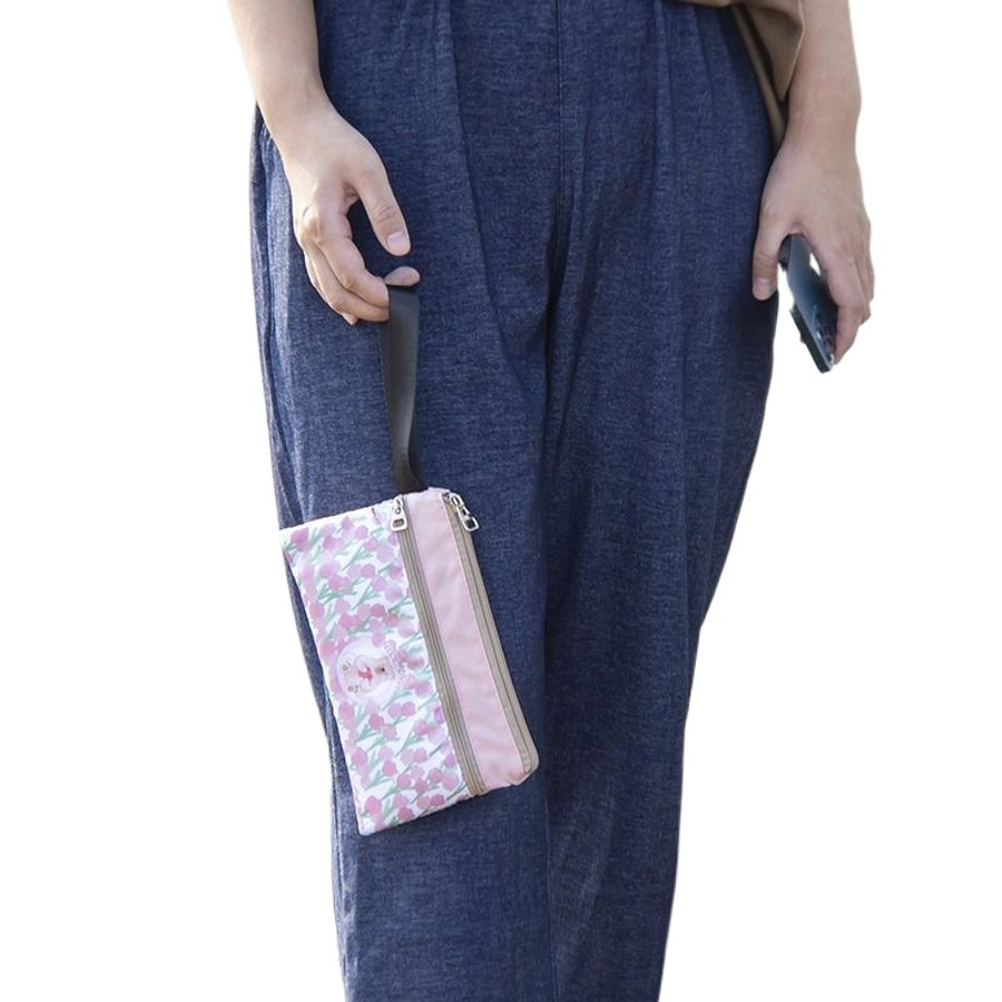 Women's Printing Animal Polyester Zipper Coin Purses