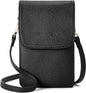 Women's Pu Leather Square Vintage Style Classic Style Square Flip Cover passport holder Crossbody Bag Coin Purse