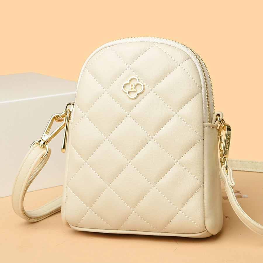 New Mobile Phone Bag Large Capacity Embroidery Women's Bag Shoulder Crossbody Bag Mini Coin Purse Fashionable Shoulder Crossbody Bag