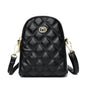 New Mobile Phone Bag Large Capacity Embroidery Women's Bag Shoulder Crossbody Bag Mini Coin Purse Fashionable Shoulder Crossbody Bag