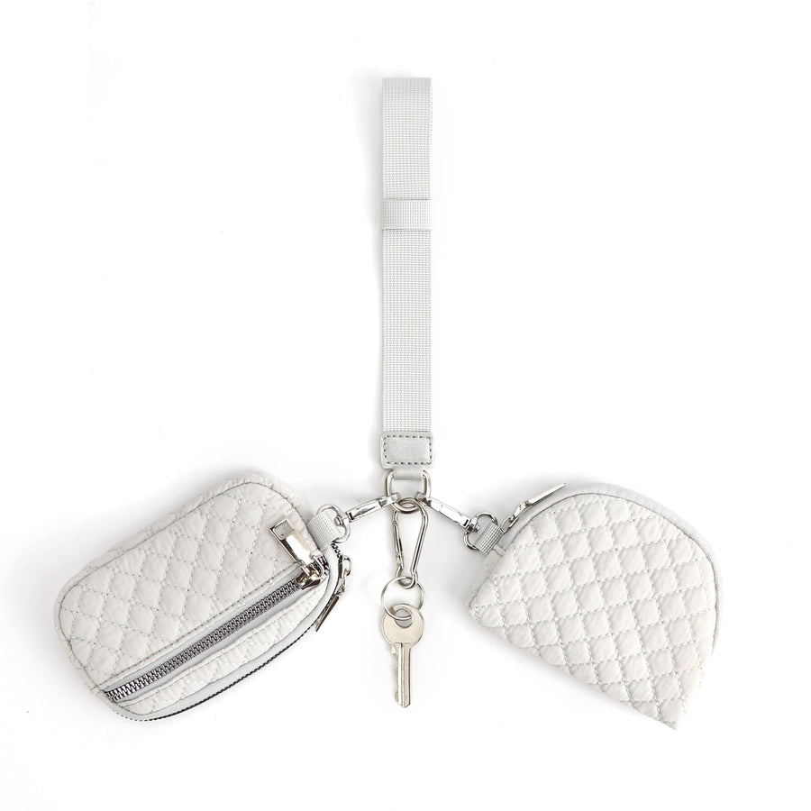 in stock  lulu with multi-functional fashion ladies wristlet portable simple bank card mini coin purse