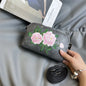 Mobile Coin Purse Women's Ethnic Embroidered Middle-aged Mother Bag Multi-compartment Chinese Style Shoulder Crossbody Clutch Bag