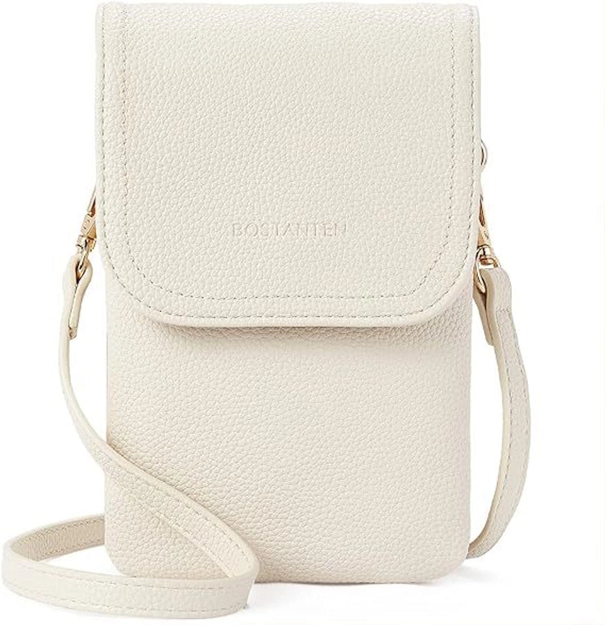 Women's Pu Leather Square Vintage Style Classic Style Square Flip Cover passport holder Crossbody Bag Coin Purse