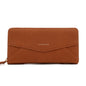 Trendy  Long Women's Wallet Zipper Large Capacity Multi-card Coin Purse High-end Fashion PU Clutch Bag