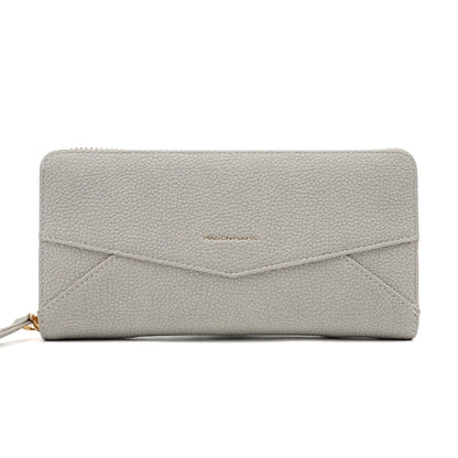 Trendy  Long Women's Wallet Zipper Large Capacity Multi-card Coin Purse High-end Fashion PU Clutch Bag