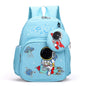 Pupils' Bag with Coin Purse Children's Printed Schoolbag Cute Cartoon Children's Ridge Protection Schoolbag