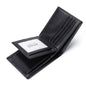 Supply Genuine Leather Men's Wallet Multi-function Coin Purse RFID Anti-theft Brush Short Cowhide Multi-card Wallet