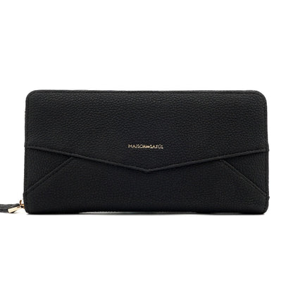 Trendy  Long Women's Wallet Zipper Large Capacity Multi-card Coin Purse High-end Fashion PU Clutch Bag